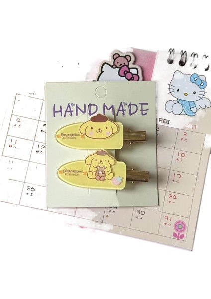 Şeker Rengi Sanrio Ördek Gagası Klipsli Saç Tokası (Yurt Dışından)