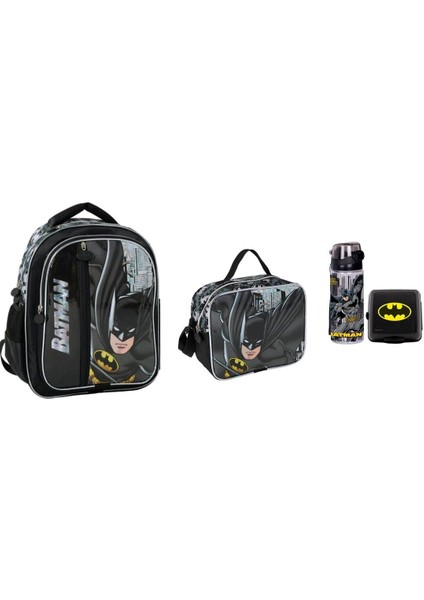 Pelerinli Okul Çantası Seti (4 Parça)