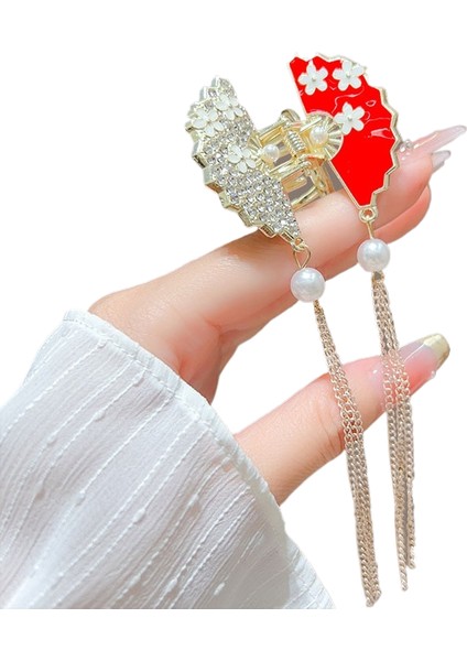 Bükülmüş Klips Başın Arkası Plaka Saç Tek Klips (Yurt Dışından)