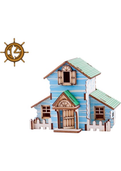 Yeni Ahşap Yapboz Modeli 3D Üç Boyutlu Eğitici Oyuncaklar (Yurt Dışından)