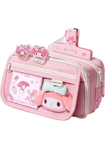 Karikatür Büyük Kapasiteli Kalem Kutusu (Yurt Dışından)