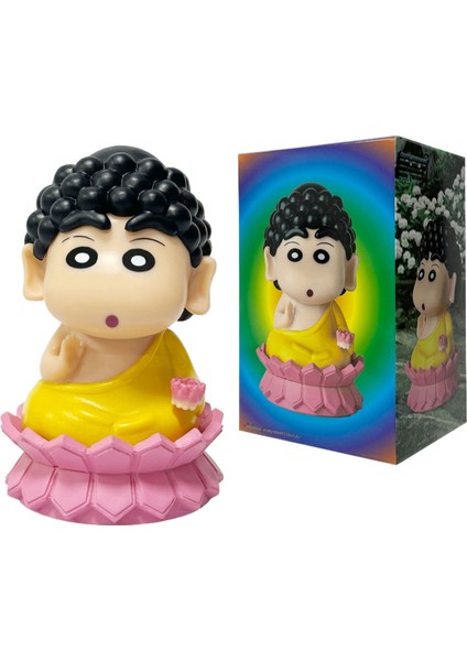 Crayon Shin-Chan Cos Tipi El Kuklası Masaüstü Araba Süsü Modeli (Yurt Dışından)