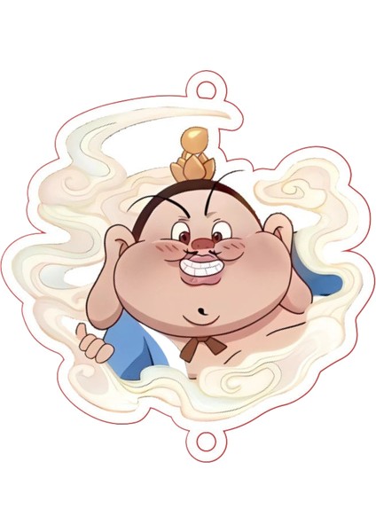 Nezha Karikatür Anahtarlık (Yurt Dışından)