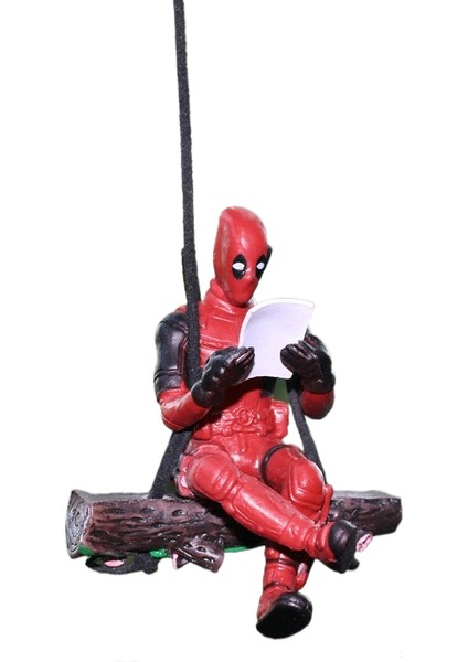 Karikatür Deadpool Araba Aynası Kolye (Yurt Dışından)