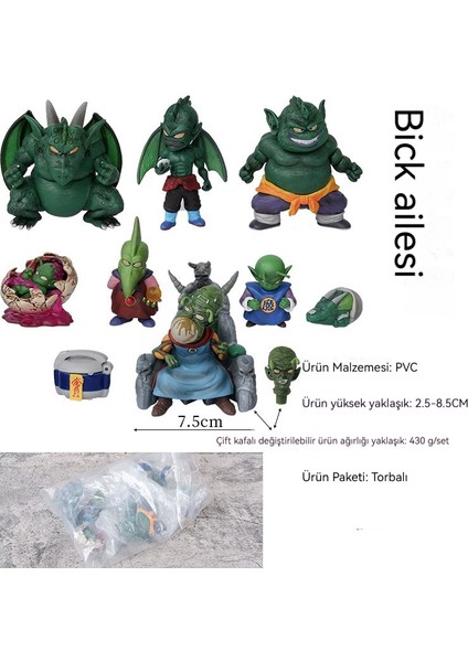 Dragon Ball Saiyan Wcf Beak Şeytan Kral Aile Figürü (Yurt Dışından)