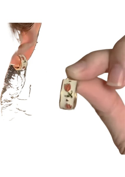 Delikli Kulaklar Için Şık Kulak Klipsleri (Yurt Dışından)