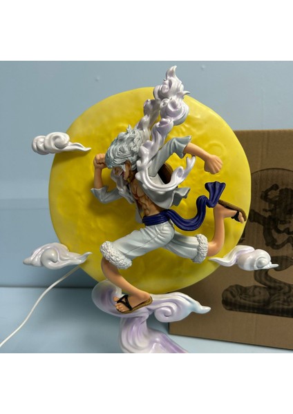One Piece Gk Nika Ay'a Uçuyor Luffy Ay'a Işık Olabilir 350MM Yükseklikte (Yurt Dışından) modelleri