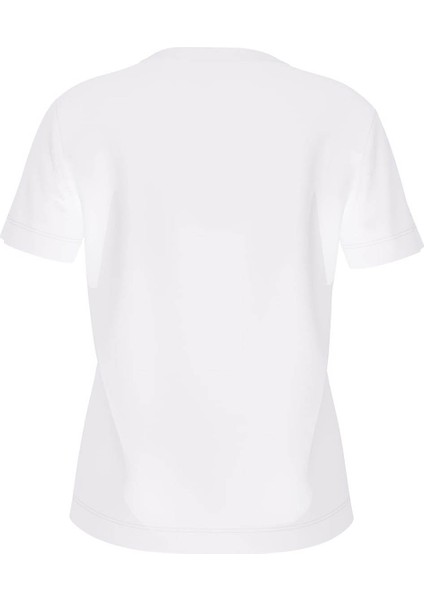 Kadın Cn Ss Love Triangle T-Shirt - Beyaz fiyatları