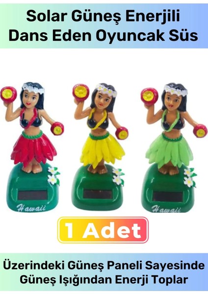 Özel Üretim Solar Güneş Enerjili Hediyelik Dekoratif Çocuk Bebek Oyuncak Süs Dans Eden Kız