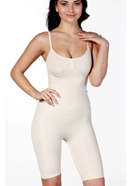 Premium Vücut Şekillendirici Kaymaz Toparlayıcı Tam Boy Omuz Ayarlanabilen Hayalet Korse modelleri