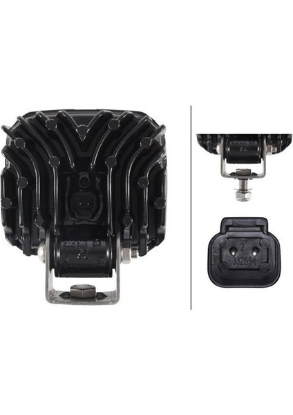 Off-Road LED Lamba 12V-24V Ultra Beam 1GA995506-051 fiyatları