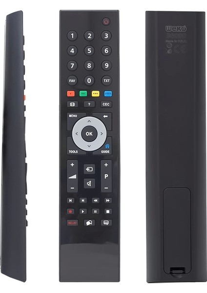 Arçelik Beko Metalik Göbekli LCD Kumanda