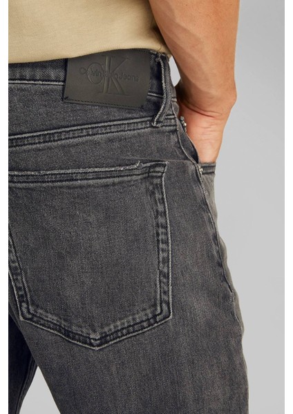 Erkek Ck Slim Tapper Jeans - Siyah fırsatları