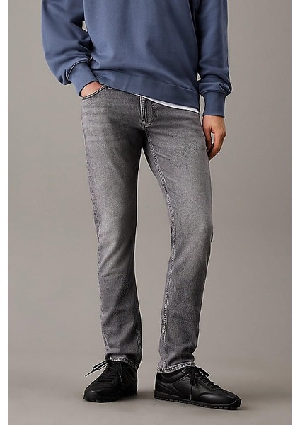 Erkek Ck Slim Jeans Pantolon - Gri