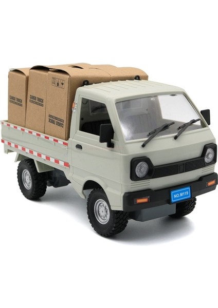 1:10/1:16 Wpl D12 Rc Araba Simülasyon Drift Tırmanma Kamyonu LED Işık Kargo Rc Elektrikli Oyuncak Modeli Boys Için Noel Sürpriz Hediyeler (Yurt Dışından)
