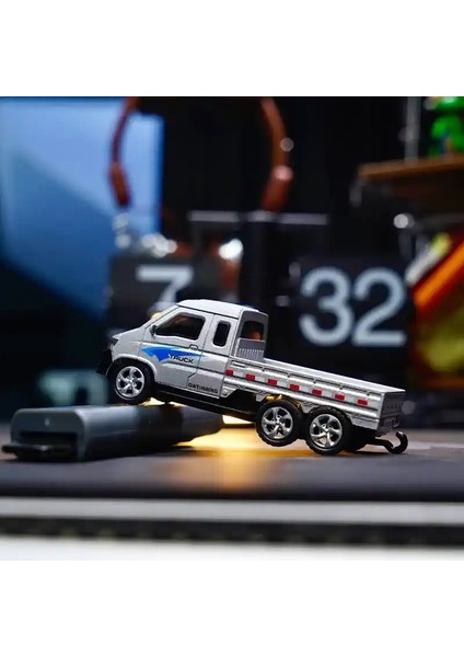 1:64 Mini Alaşım Rc Araba Masaüstü Uzaktan Kumanda Araba Oyuncak Çift Kontrol Modu Bluetooth Uzaktan Kumanda Cep Uzaktan Kumanda Araba (Yurt Dışından)