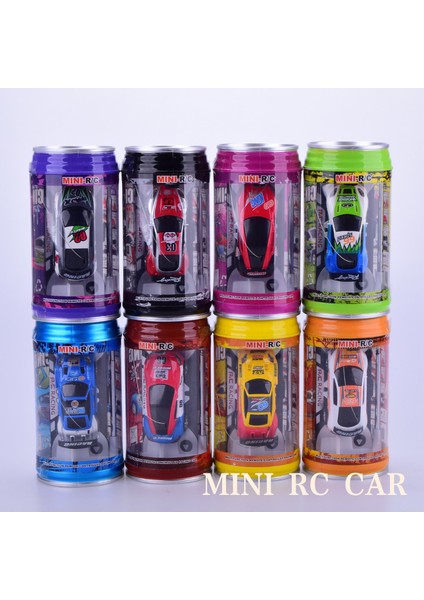 Sıcak Satış 8 Stil Kola Kutusunda Oyuncak Araba 1/63 Mini Drift Rc LED Işık Radyo Uzaktan Kumanda Mikro Yarış Araba Çocuk Masaüstü Oyuncaklar Hediyeler (Yurt Dışından)