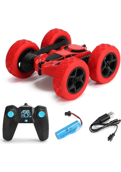 Rc Dublör Araba Çocuk Çift Taraflı Çevirme 2.4g Uzaktan Kumanda 360 Dere Rotasyon Off Road Drift Rc Araba Çocuklar Yetişkinler Için Hediyeler Erkek (Yurt Dışından)