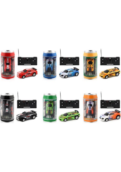 Kola Kutusu Uzaktan Kumandalı Yarış Aracı Pille Çalışan Plastik Rc Araba Modeli LED Işıkları Araba Modeli Ikatlar ile Noel Hediyesi (Yurt Dışından)