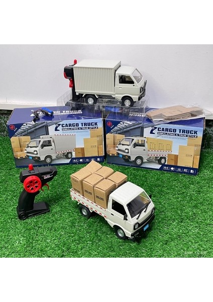 1:10/1:16 Wpl D12 Rc Araba Simülasyon Drift Tırmanma Kamyonu LED Işık Kargo Rc Elektrikli Oyuncak Modeli Boys Için Noel Sürpriz Hediyeler (Yurt Dışından)