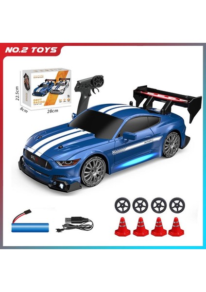 1:24 Yüksek Hızlı Rc Drift Araç Arabalar Ng 4WD Uzaktan Kumanda Araba Yarışı Hediye Yarışması Yarış Arabası Erkek Oyuncak Değiştirilebilir Lastik (Yurt Dışından)
