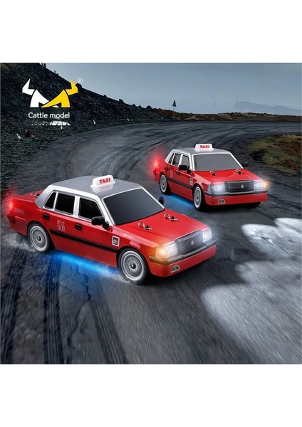 1/16 2.4g Uzaktan Kumanda Araba Yüksek Hızlı 4WD Rc Arabalar Profesyonel Yarış Rc Drift Araba Hong Kong Taksi Model Oyuncaklar Çocuklar Için Hediye Seti (Yurt Dışından) fırsatları
