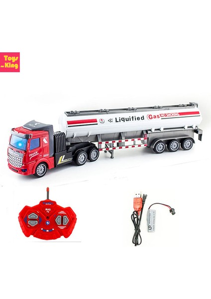 1/48 Rc Kamyon Uzun Kafa Yağ Tankı Kamyon Dört Yönlü Uzaktan Kumanda Ağır Hizmet Tipi Kamyon Yarı Römork Tankeri Araç Çocuk Oyuncakları Çocuk Hediye (Yurt Dışından) modelleri
