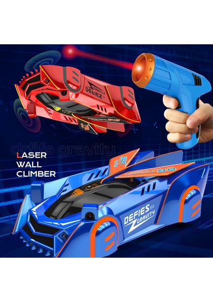 Rc Araba Dublör Kızılötesi Lazer Takip Duvar Tavan Tırmanma Araç Oyuncaklar Çocuklar Için Uzaktan Kumanda Arabalar Işık Takip Hediyeler Erkek (Yurt Dışından) fırsatları