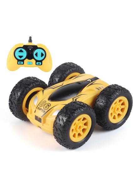 2.4g Mini Rc Araba Yüksek Hızlı Çift Taraflı Sürüklenme Dublör 360 Derece Damperli Kamyon Işık Bomba 4WD Sürücü Atlama Çocuk Oyuncakları (Yurt Dışından)