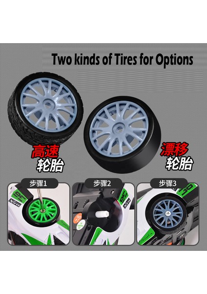 2.4g High Speed Drift Rc Car 4WD Toy Remote Control AE86 Model Gtr Vehicle Racing Cars Toy For Children Christmas Gifts Boy Girl (Yurt Dışından)
