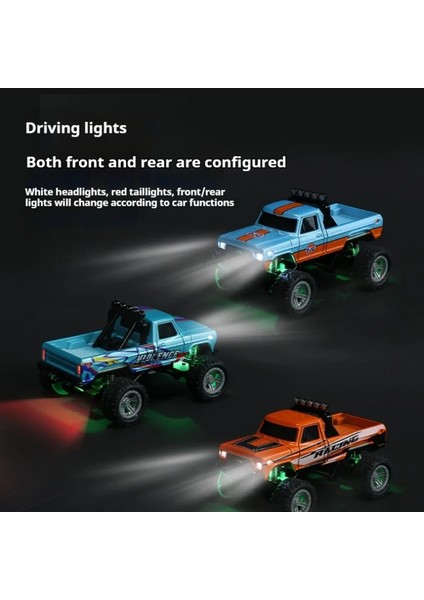1:64 Alaşım Off-Road Bigfoot Araba Mini Rc Arabalar 2.4g Uzaktan Kumandalı Araba Oyuncak Serin Işıklar Canavar Kamyon Rc Kamyon Çocuk Oyuncakları Komik Hediye (Yurt Dışından) fırsatları
