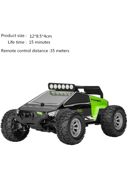 2.4 Ghz 1:32 Mini Yüksek Hızlı 20 Km/saat Rc Araba Çift Hız Ayarı Kapalı Mod/profesyonel Mod Seyahat Off-Road Rc Oyuncak Arabalar Hediye (Yurt Dışından)