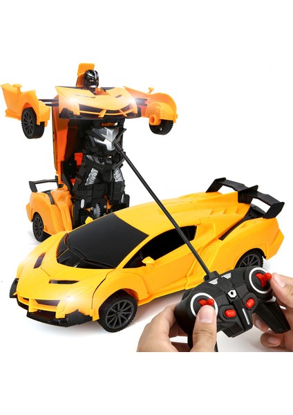 1/18 Rc Trafo Araba 2'si 1 Arada Dönüşüm Robotlar Modelleri Uzaktan Kumanda Araba Yarışı Oyuncak Mücadele Oyuncak Hediye Erkek Doğum Günü Oyuncak (Yurt Dışından) fırsatları