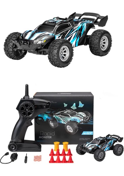 1:32 Mini Yüksek Hızlı 20 Km/h Rc Araba Çift Hız Ayarı Kapalı Modu/profesyonel Modu Seyahat Off-Road Rc Oyuncak Arabalar (Yurt Dışından)