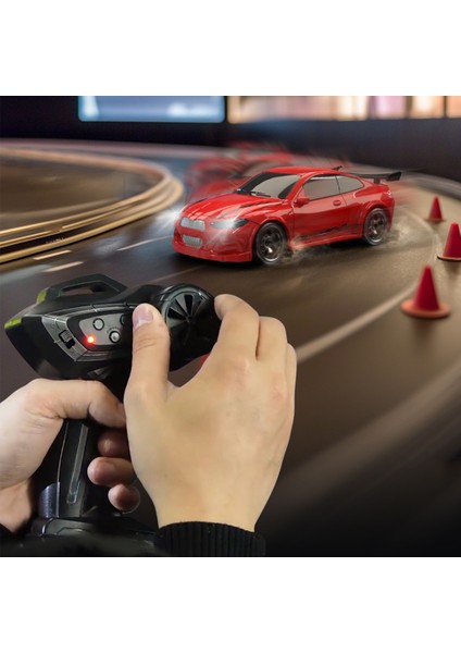 Yeni KF20 1:64 Mini Drift Rc Araba Dört Tekerlekli Uzaktan Kumandalı Araba Yarışı Tam Oranlar Masa Yarışması Oyuncak Boys Ideal Hediyeler (Yurt Dışından)