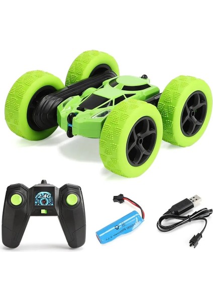 Rc Dublör Araba Çocuklar Çift Taraflı Çevirme Uzaktan Kumandalı Arabalar 2.4g Yüksek Hızlı 360° ° Rotasyon Drift Otomatik Oyuncaklar Erkek Kız Için Hediyeler (Yurt Dışından)