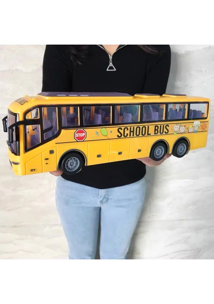 1/30 Rc Otobüs Elektrikli Uzaktan Kumanda Araba Işık ile Tur Otobüsü Okul Şehir Modeli 27 Mhz Radyo Kontrollü Makine Oyuncaklar Boys Çocuklar Için (Yurt Dışından)