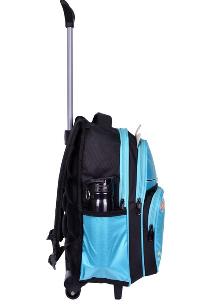 Çekçekli Siyah Dinazor Baskılı, Ortopedik Sırt Özellikli, Ilkokul Çantası + Beslenme Çantası indirimleri