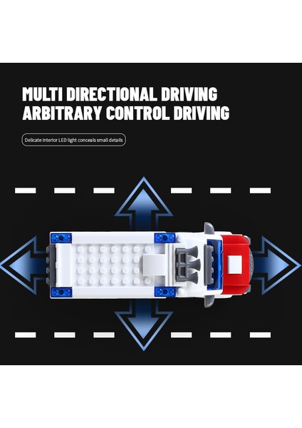 Klı Rc Elektrikli Okul Otobüsü ve Açılabilir Kapılı LED Uzaktan Kumandalı Gezi Otobüsü ile Ambulans. (Yurt Dışından)