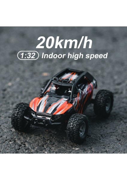 Rc Araba 1:32 Scale Uzaktan Kumandalı Kamyon 20 Km/s Yüksek Hızlı Canavar Kamyon Kızak Lastikleri Paletli Oyuncak Tüm Arazi Gerçek Yarış Simülasyonu (Yurt Dışından) fırsatları