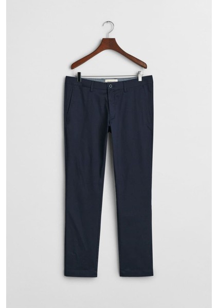 Erkek Slim Sports Chinos Pantolon - Lacivert indirimleri