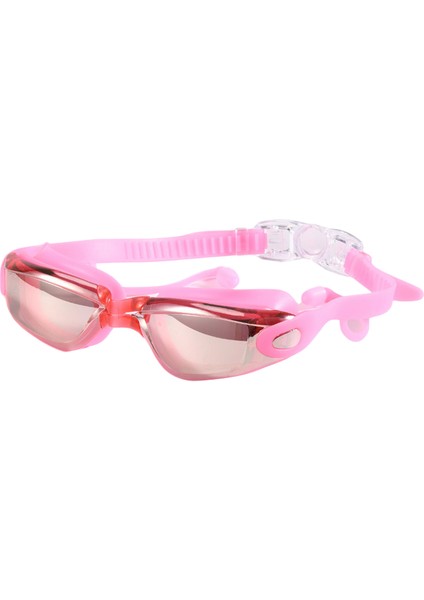 Yaz Yüzme Hd Anti-Sis Göz Silikon Gözlük (Yurt Dışından)