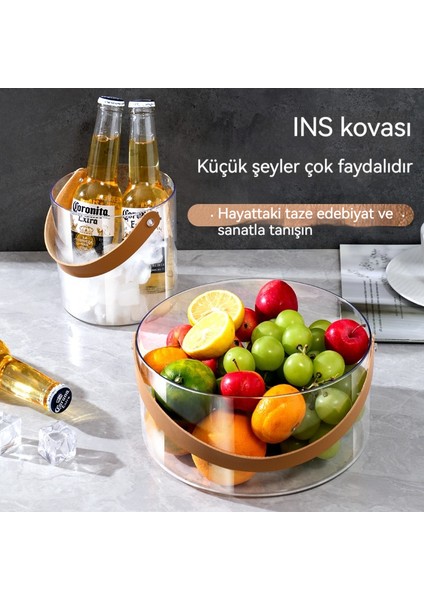 Büyük Kapasiteli Ev Yüksek Yüz Değeri Şeffaf Mutfak Meyve Saklama Kovası (Yurt Dışından) modelleri