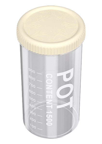 1500 ml Ev Mutfak Yeni Döner Sızdırmaz Sızdırmaz Kavanoz (Yurt Dışından)