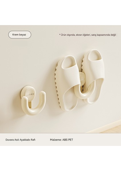 Banyo Vakum Presli Güçlü Delinmeyen Emici Troller Ayakkabı Rafı (Yurt Dışından) indirimleri