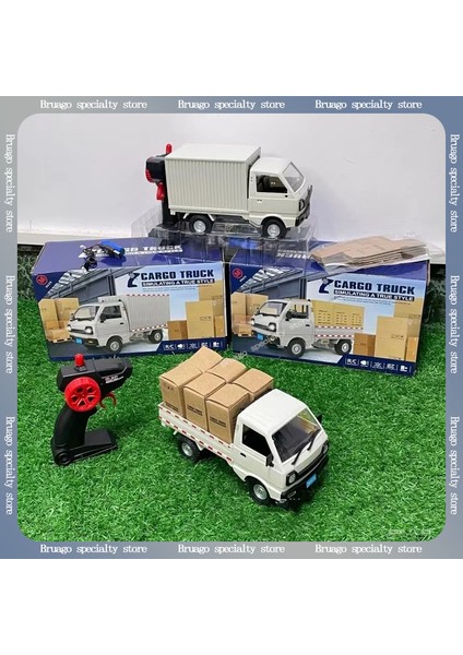 1:10/1:16 Wpl D12 Rc Ürün Araba Simülasyon Drift Tırmanma Kamyonu LED Işık Çekme Kargo Uzaktan Kumandalı Oyuncak Araba Çocuklar Için Hediye (Yurt Dışından)