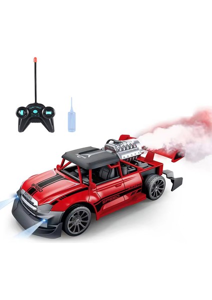 Çocuk Boy 1/20 Mini Rc Araba 2.4g Uzaktan Kumanda Araba Kamyon Işık Duman Sprey Elektrikli Araba Radyo Kontrollü Makine Modeli Oyuncaklar (Yurt Dışından)