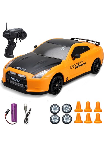 2.4g Yüksek Hızlı Drift Rc Araba 4WD Oyuncak Uzaktan Kumanda AE86 Modeli Gtr Araç Araba Rc Yarış Arabaları Oyuncak Çocuklar Için Noel Hediyeleri (Yurt Dışından)