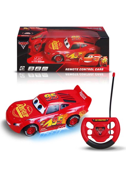 18CM Cars Arabalar 3 Uzaktan Kumanda Oyuncak Araba Yıldırım Mcqueen Koleksiyon Dekorasyon Karikatür Şekilli Kalıp Çocuk Oyuncakları Doğum Günü Hediyesi (Yurt Dışından)