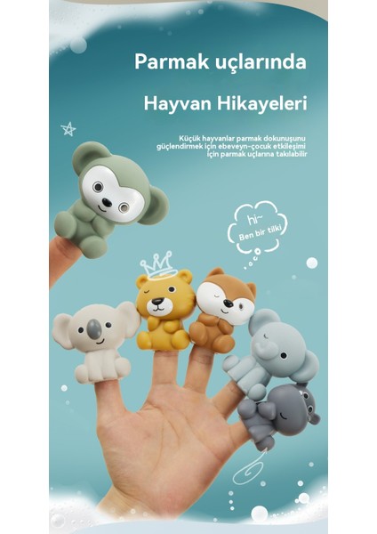 Çocuk Banyosu Istiflenebilir Duba Banyo Parmak Takımı Oyuncak (Yurt Dışından)